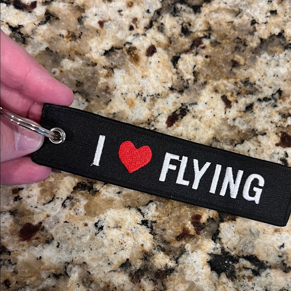 I ❤️ Flying Keychain